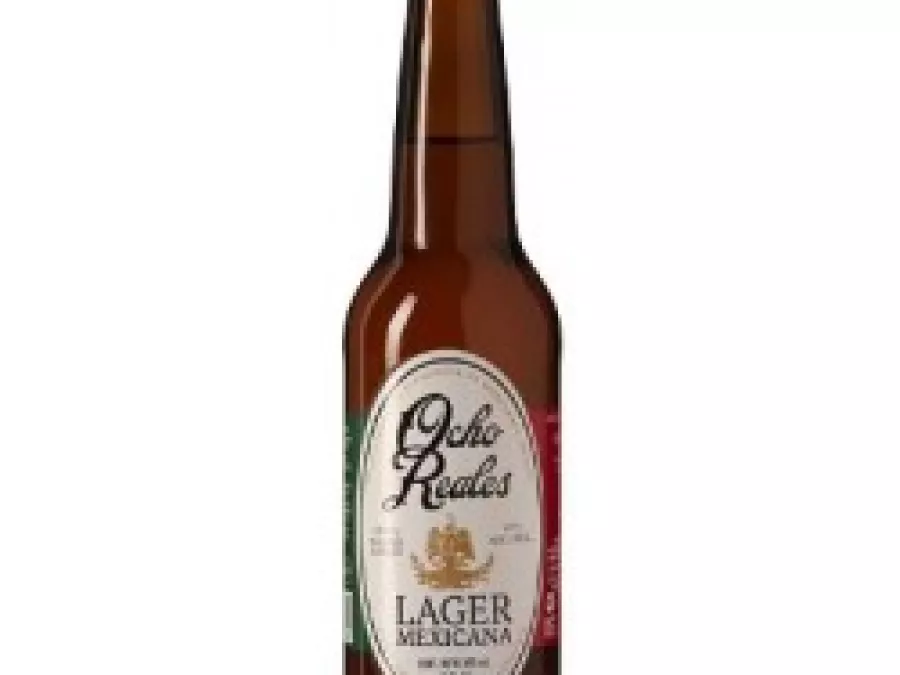 Ocho Reales, Bières artisanales mexicaines sans gluten. Mexicana Lager, Ale, Porter. 35,5Cl